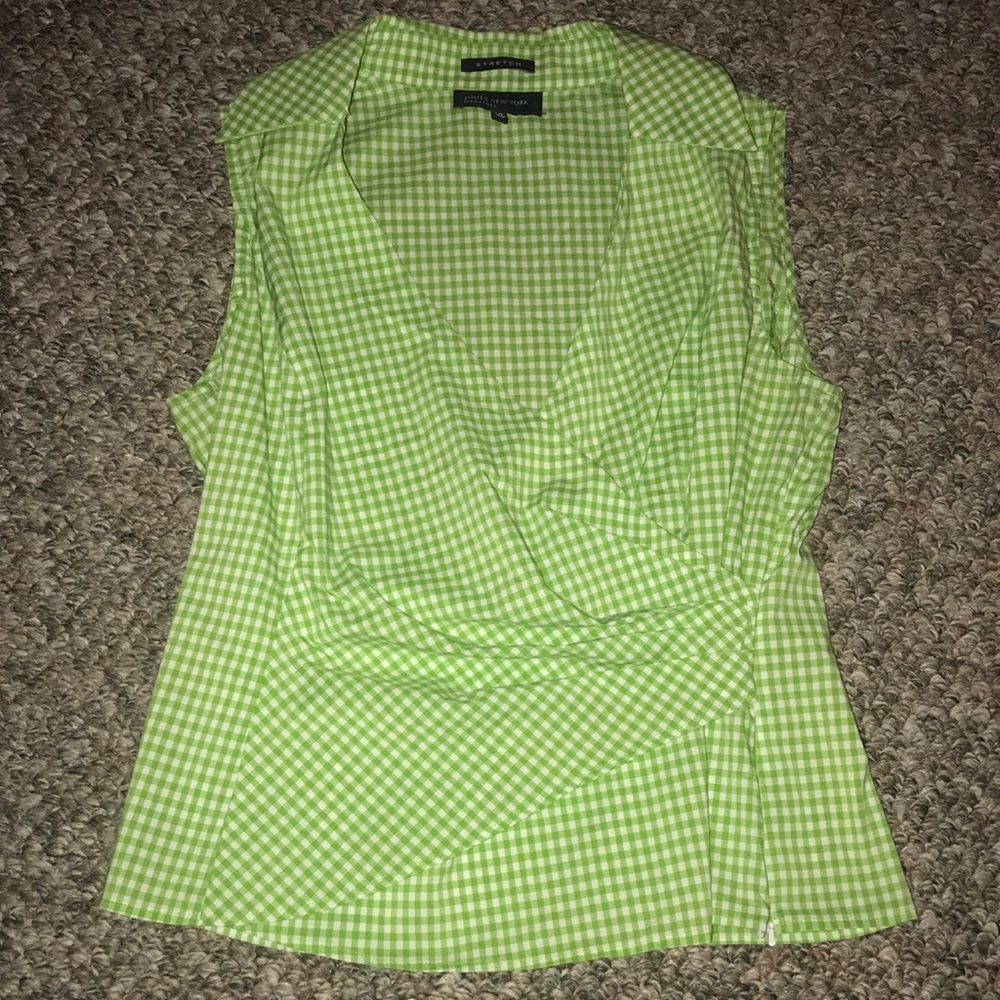 Jones New York Women’s Large Stretch Side Zip Blouse